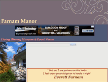 Tablet Screenshot of farnammanorinn.com